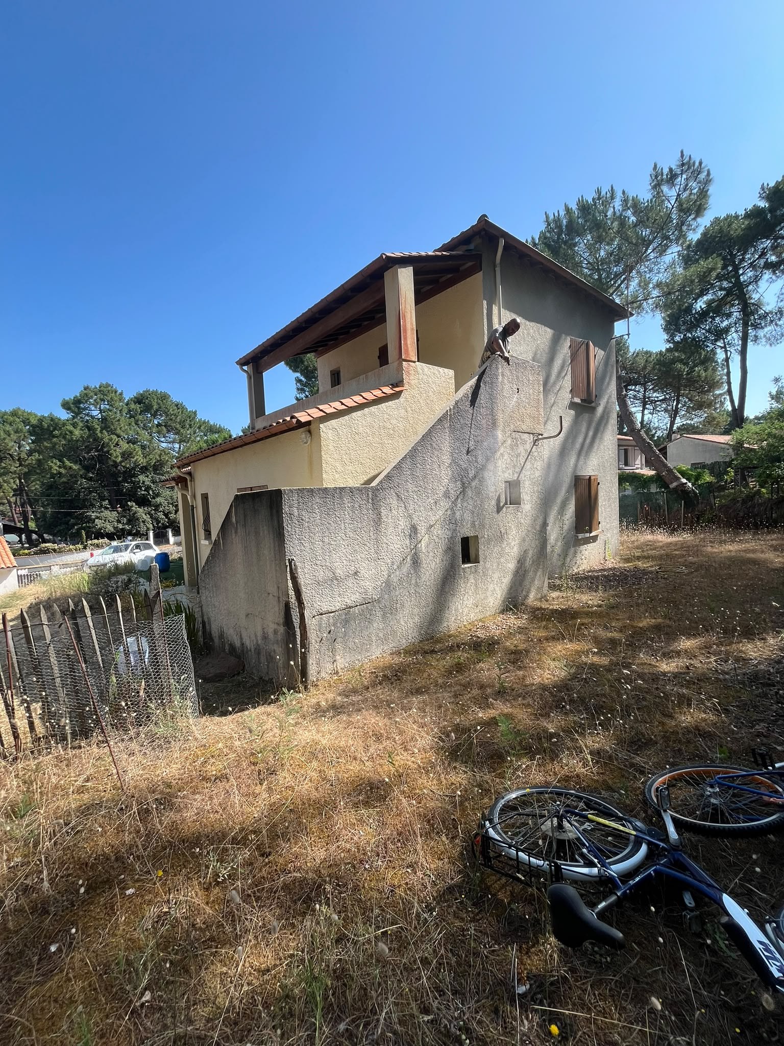 Réparation de fissures à Royan, réalisation