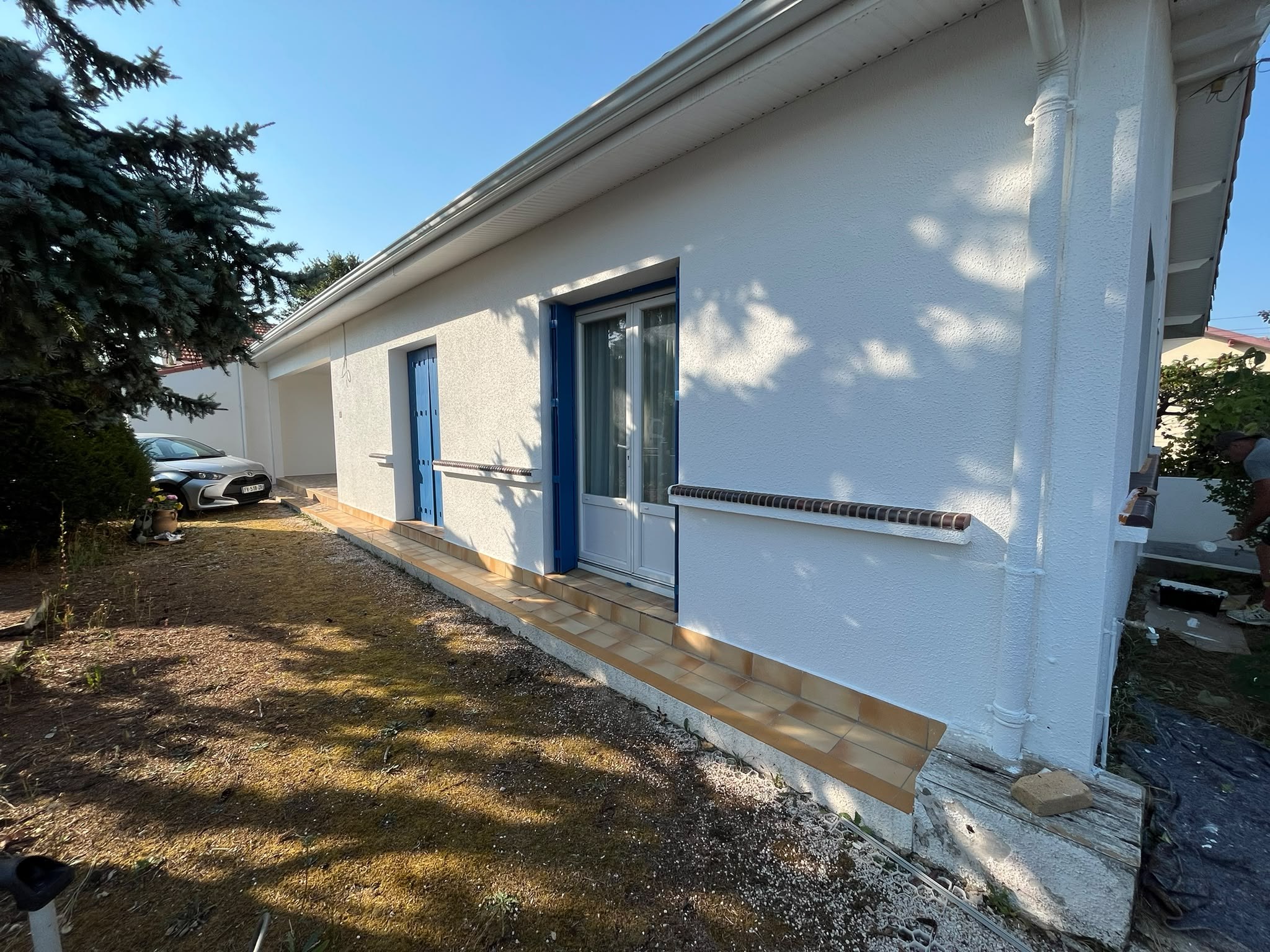 Chantier de peinture et rénovation à Royan, réalisation